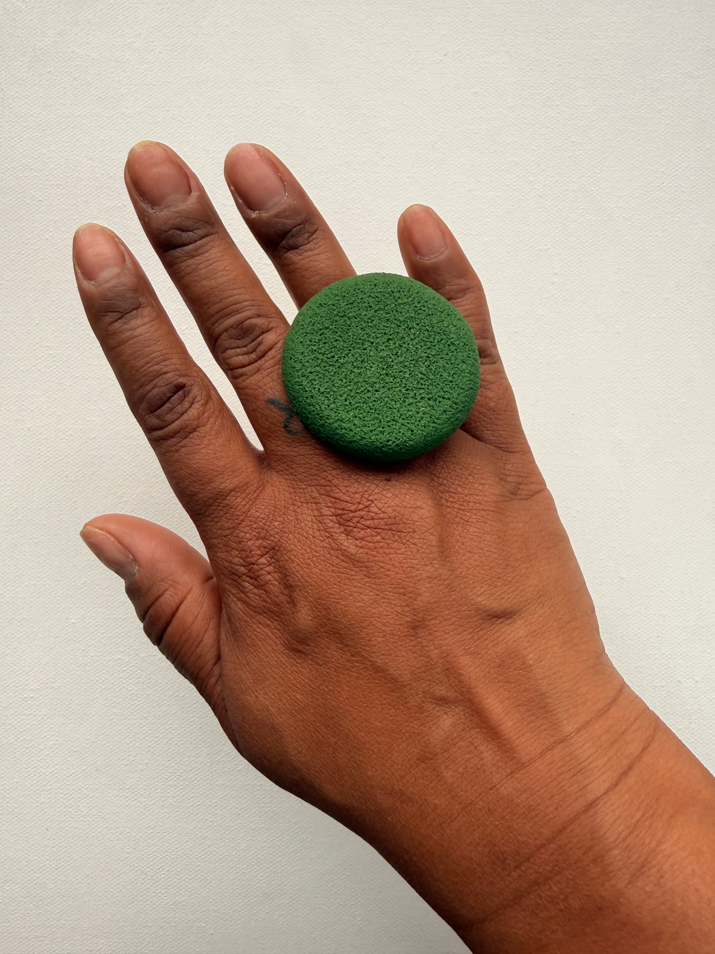 RUCKUS ADJUSTABLE KHAKI GREEN RING ~ 3