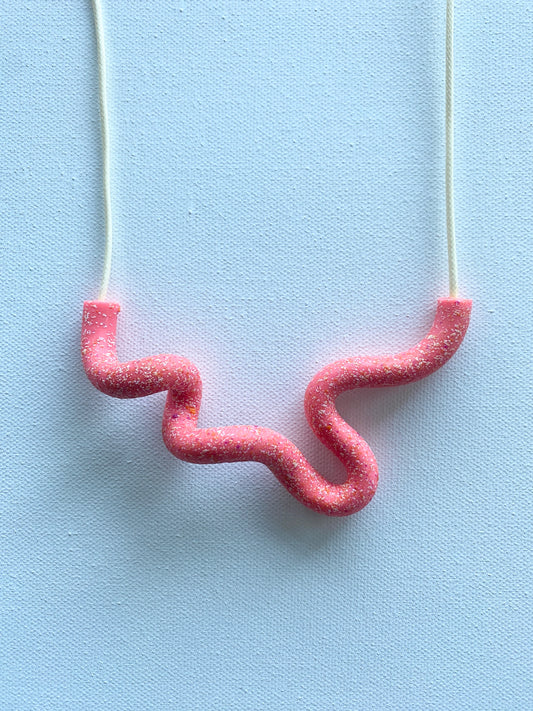 ABEBI PINK NECKLACE BX