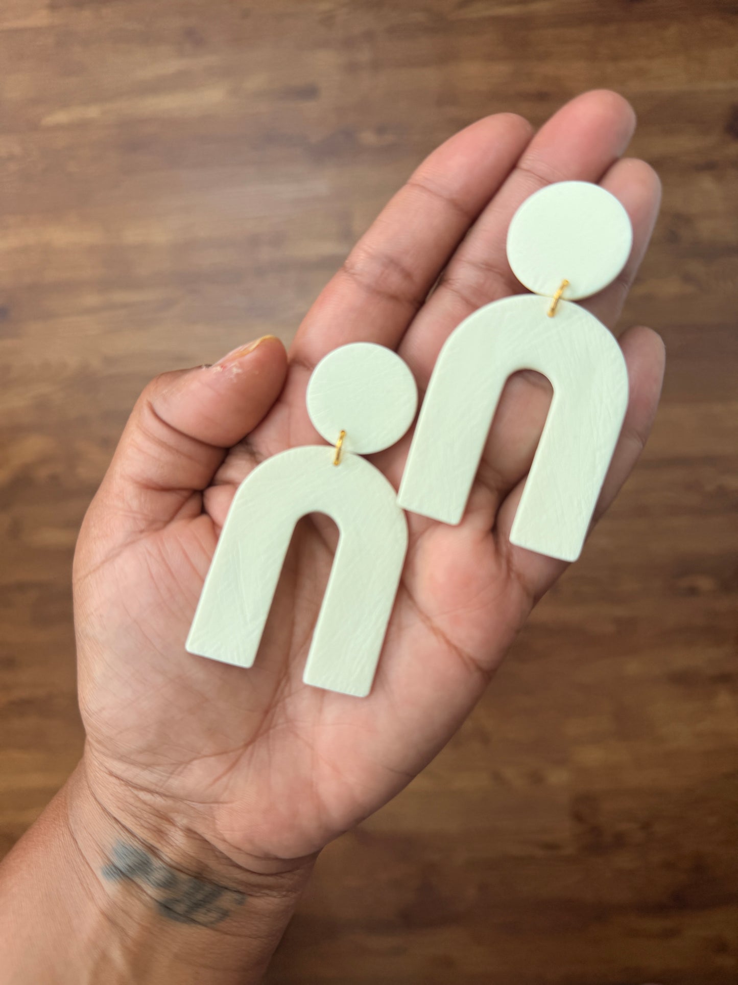 MIA ~ BUTTER YELLOW EARRINGS