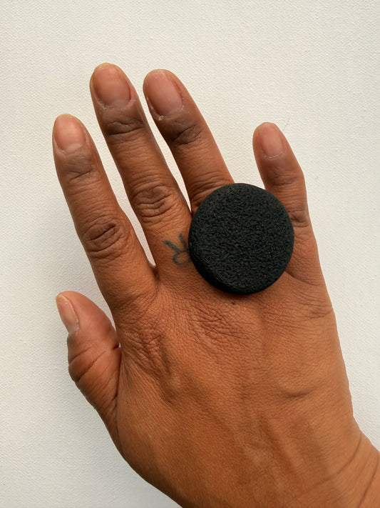 RUCKUS ADJUSTABLE BLACK RING ~ 2