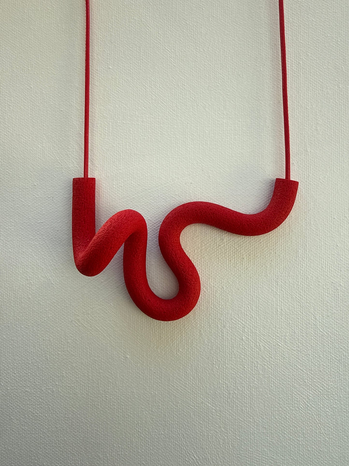 ABEBI RED NECKLACE ~ AR03